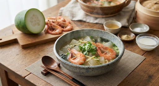 A Spoonful of Shrimp Broth for a Toronto Thanksgiving 🦐
