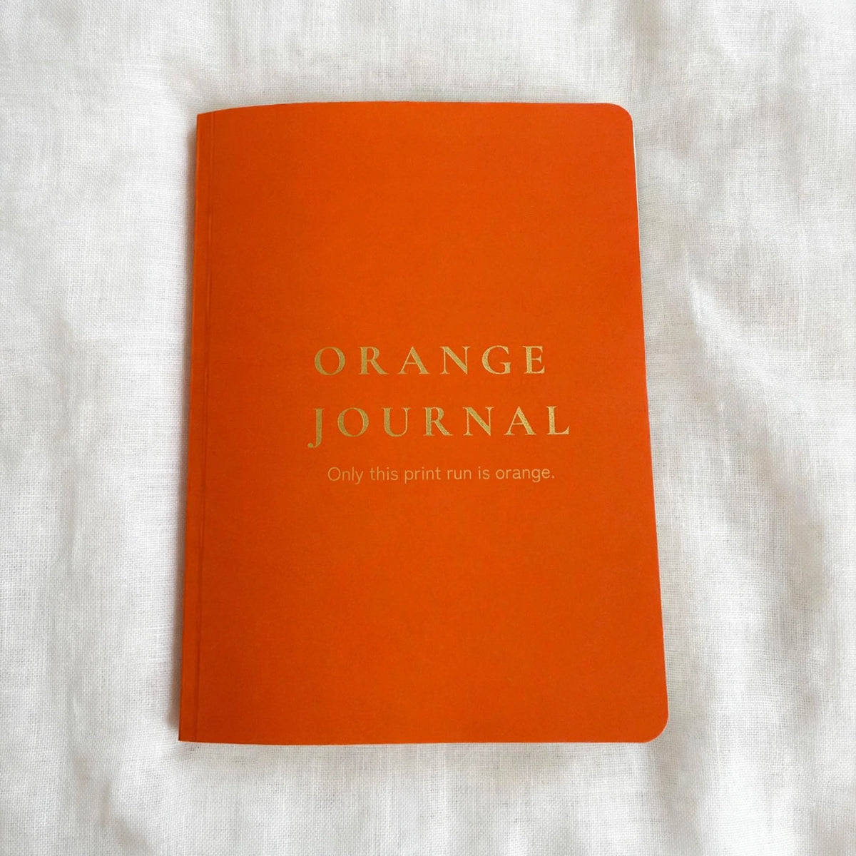 Limited Edition Orange Journal – Ladybug, Forest, White-Tailed Deer, Feather, Sunset Horses