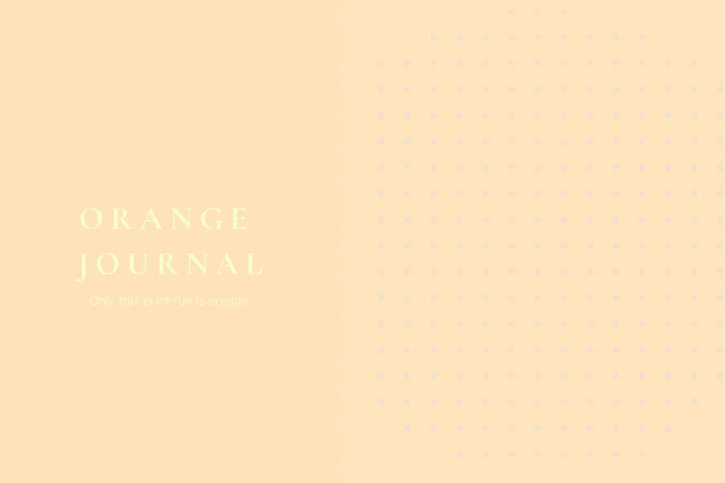 Limited Edition Orange Journal – Ladybug, Forest, White-Tailed Deer, Feather, Sunset Horses